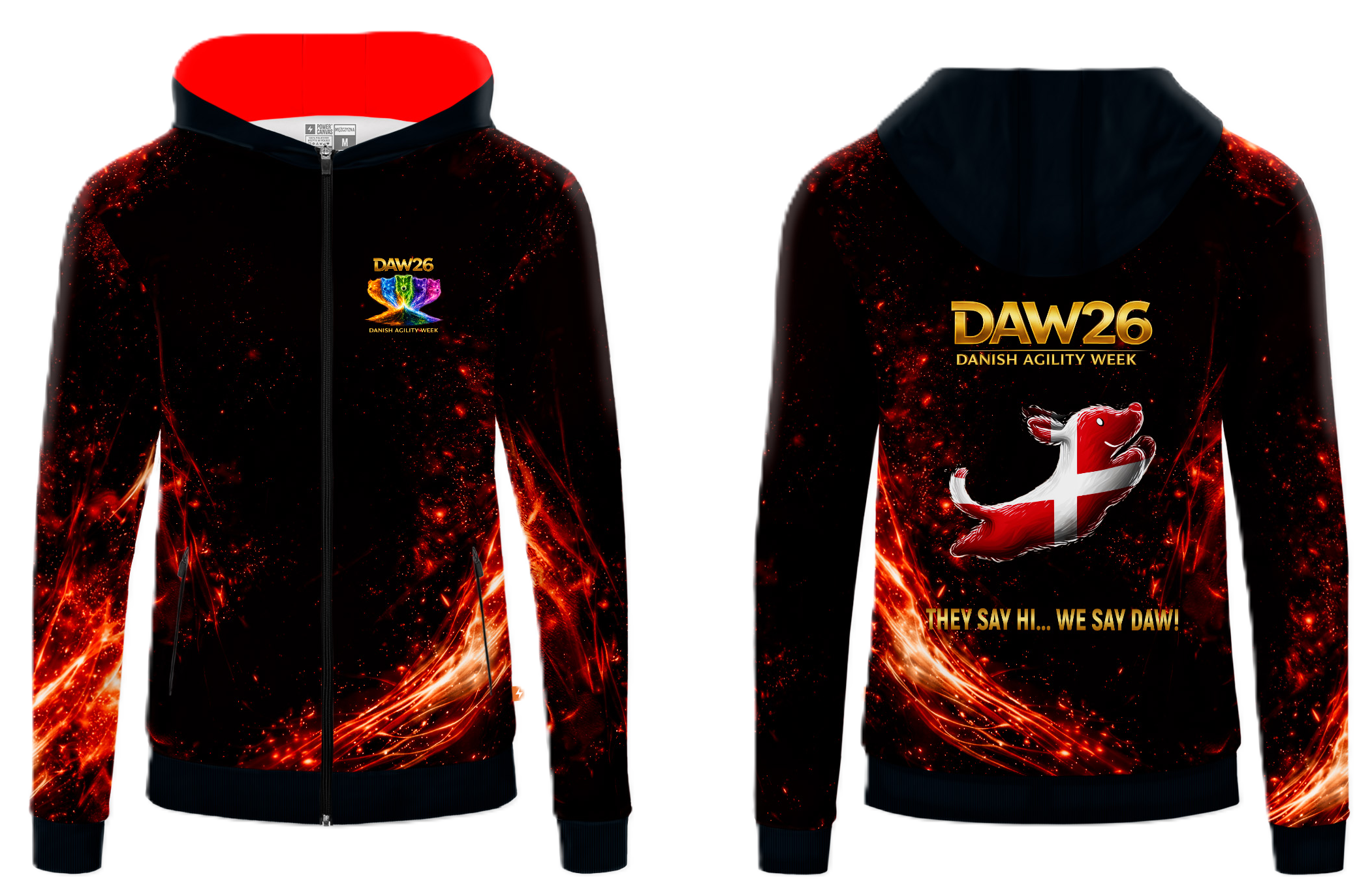 DAW26 Red Rush Hoodie